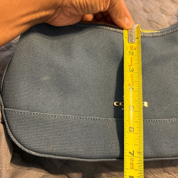 Coach Soft Denim Crossbody - Picture 5 of 8